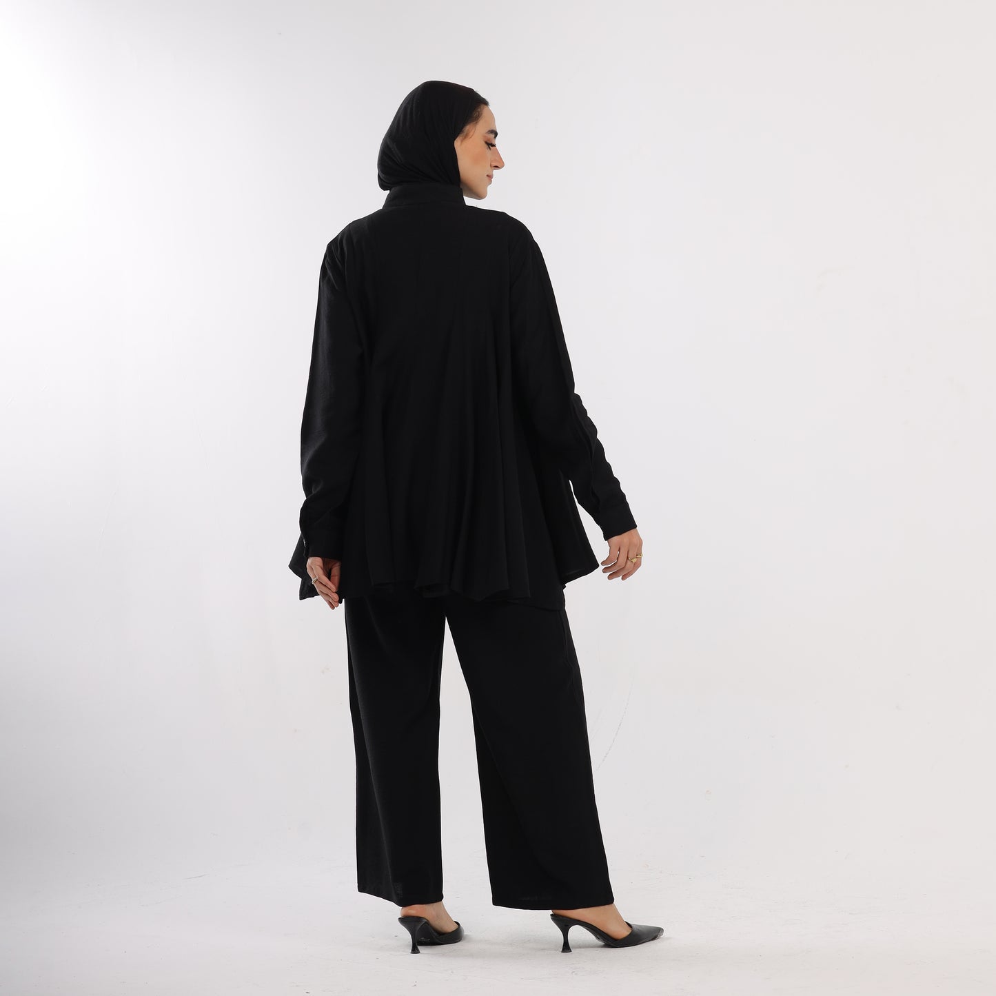 Linen klosh suit