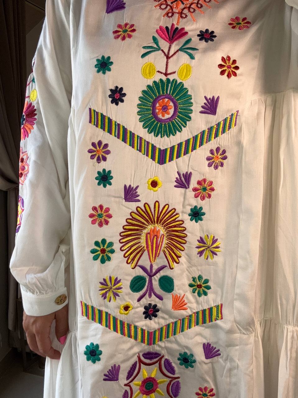 Embroidered dress