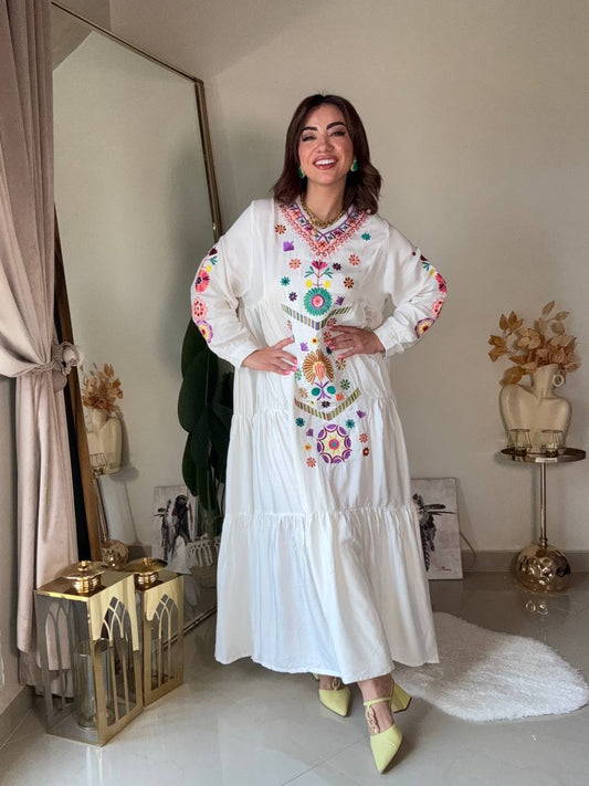 Embroidered dress