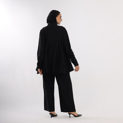 Linen klosh suit